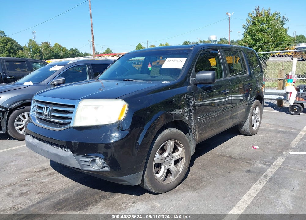 2012 HONDA PILOT EX-L VIN: 5FNYF3H64CB039174