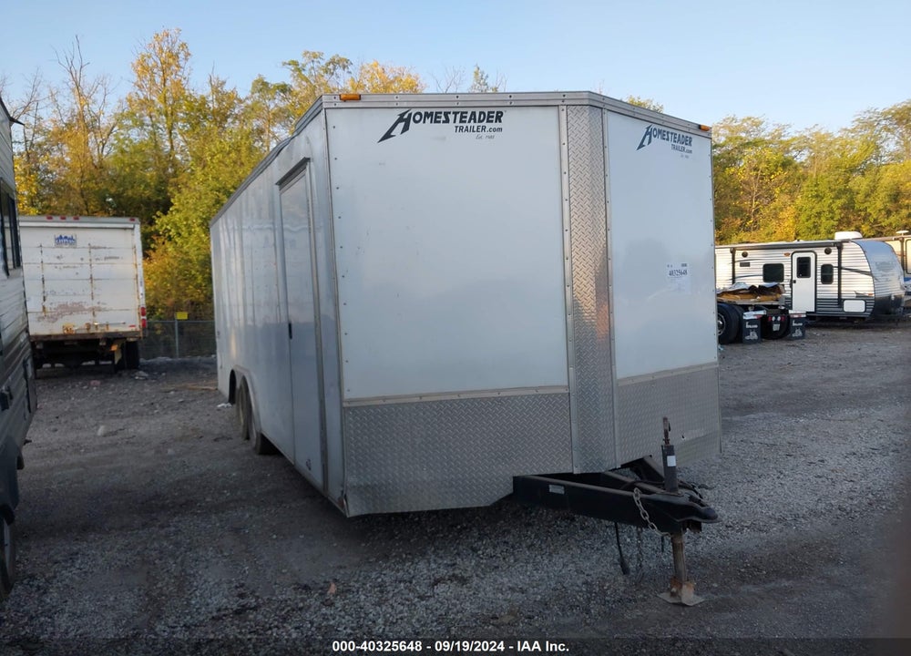 2015 HOMESTEADER PATIOT 820PT ENCLOSED TRAILER VIN: 5HABE2024FN035650
