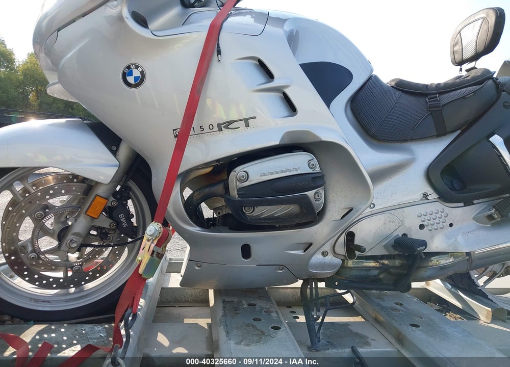 2002 BMW R1150 RT VIN: WB10499A82ZE87872