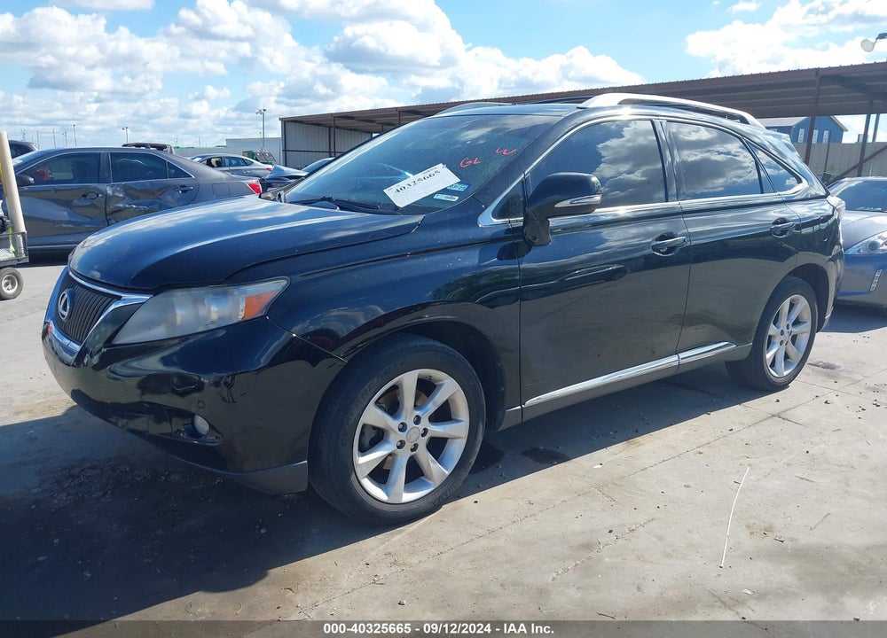 2010 LEXUS RX 350 VIN: 2T2ZK1BA7AC023095