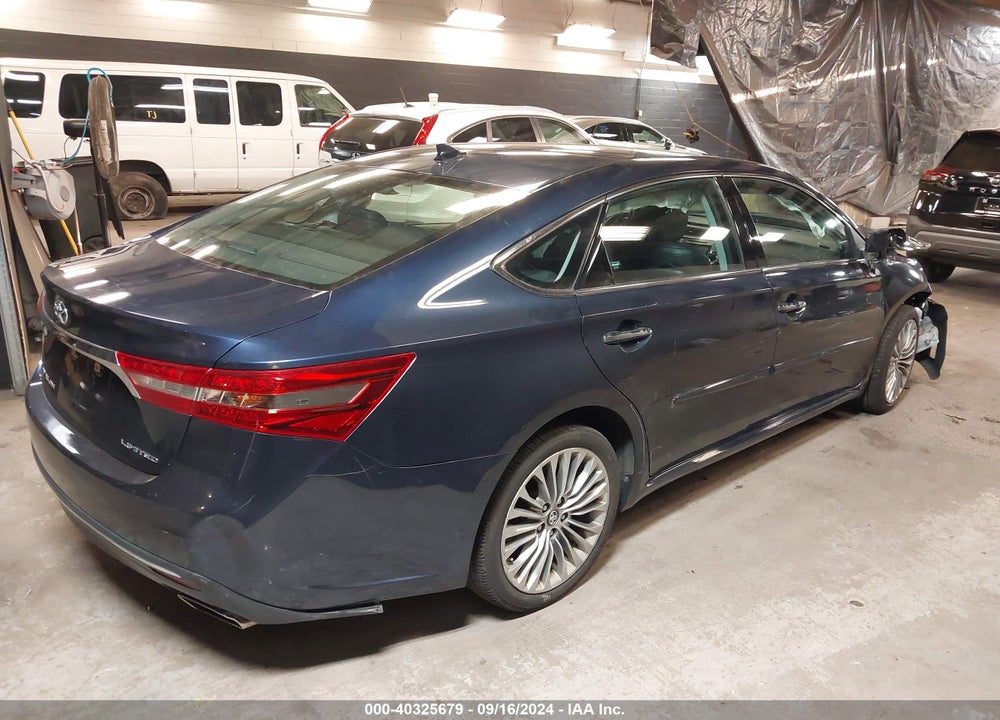 2018 TOYOTA AVALON LIMITED VIN: 4T1BK1EB4JU272107