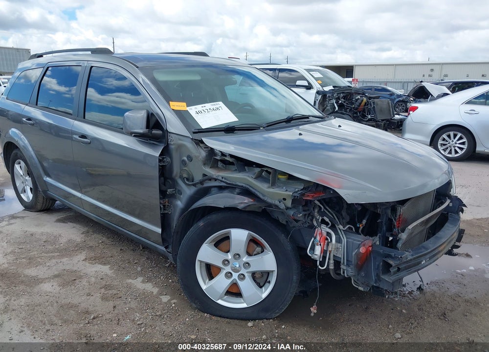 2012 DODGE JOURNEY SXT VIN: 3C4PDCBB1CT392934