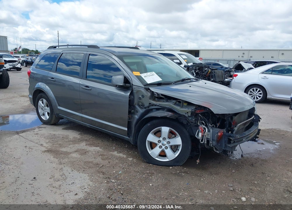 2012 DODGE JOURNEY SXT VIN: 3C4PDCBB1CT392934