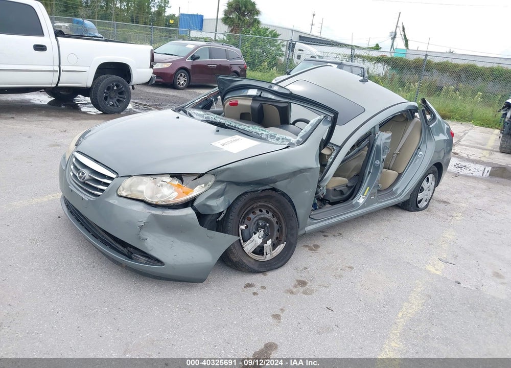 2010 HYUNDAI ELANTRA GLS VIN: KMHDU4AD5AU958300