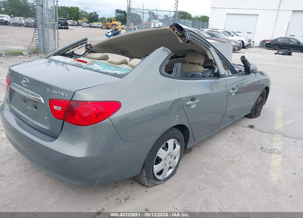 2010 HYUNDAI ELANTRA GLS VIN: KMHDU4AD5AU958300