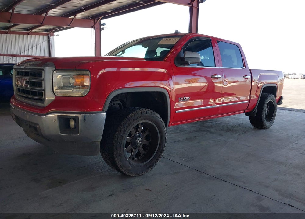 2014 GMC SIERRA 1500 SLT VIN: 3GTP1VEC5EG527580