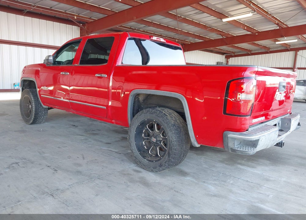 2014 GMC SIERRA 1500 SLT VIN: 3GTP1VEC5EG527580