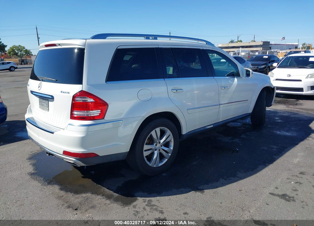 2011 MERCEDES-BENZ GL 450 4MATIC VIN: 4JGBF7BE1BA724281