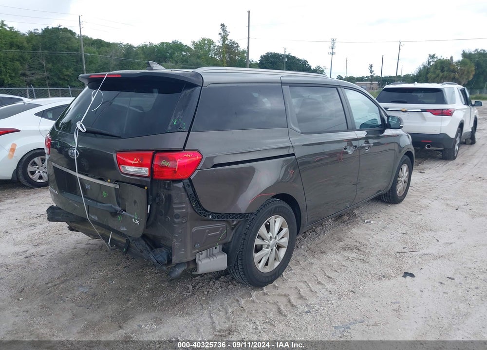 2015 KIA SEDONA LX VIN: KNDMB5C1XF6062153