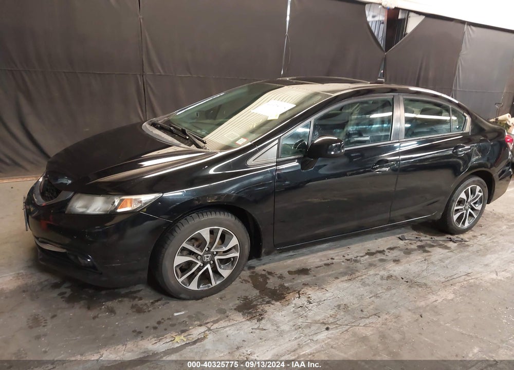 2013 HONDA CIVIC EX-L VIN: 19XFB2F95DE279500