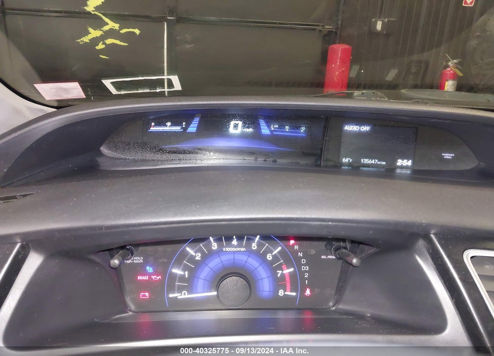2013 HONDA CIVIC EX-L VIN: 19XFB2F95DE279500
