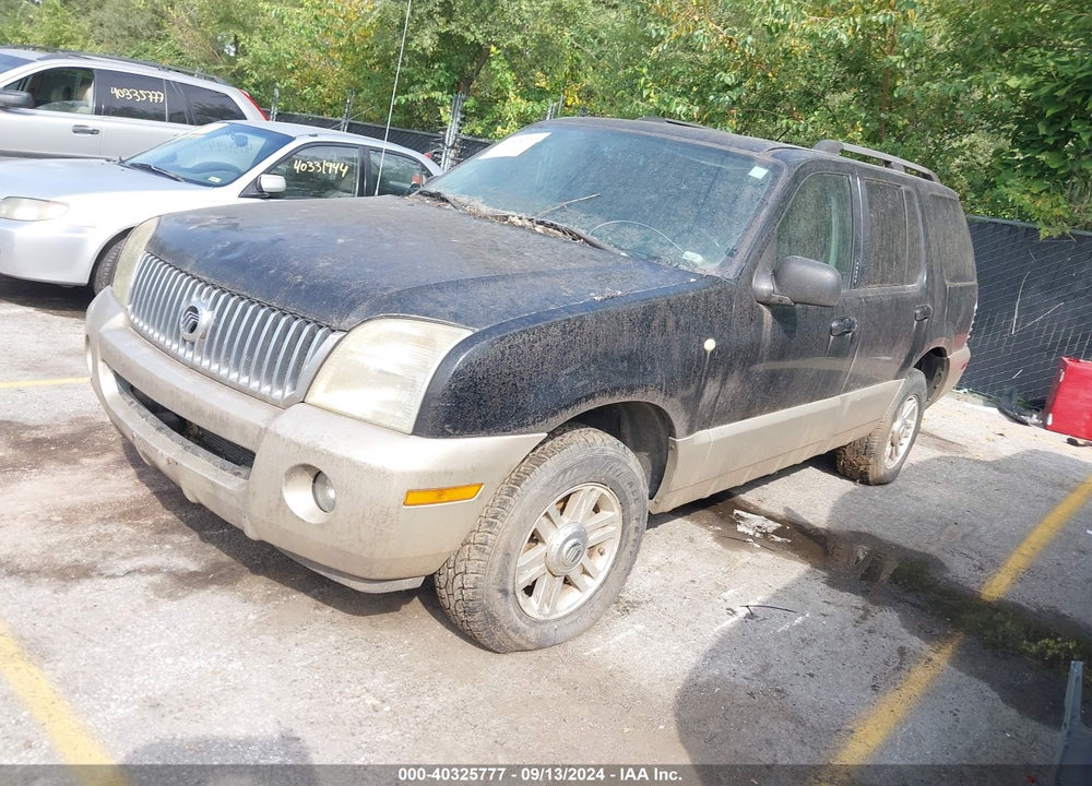 2004 MERCURY MOUNTAINEER VIN: 4M2ZU86K94UJ20200