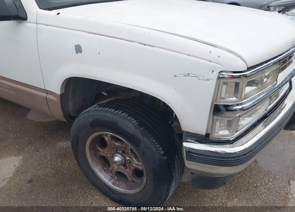 1998 CHEVROLET K1500 FLEETSIDE VIN: 2GCEK19R4W1261409