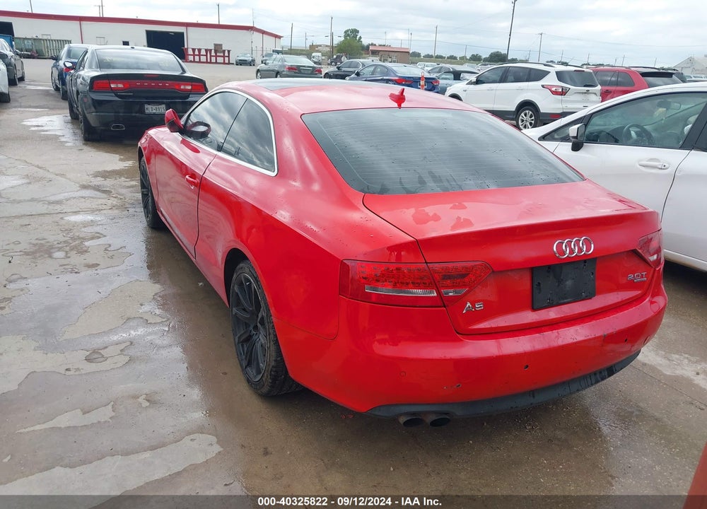 2011 AUDI A5 2.0T PREMIUM VIN: WAULFAFR4BA049302
