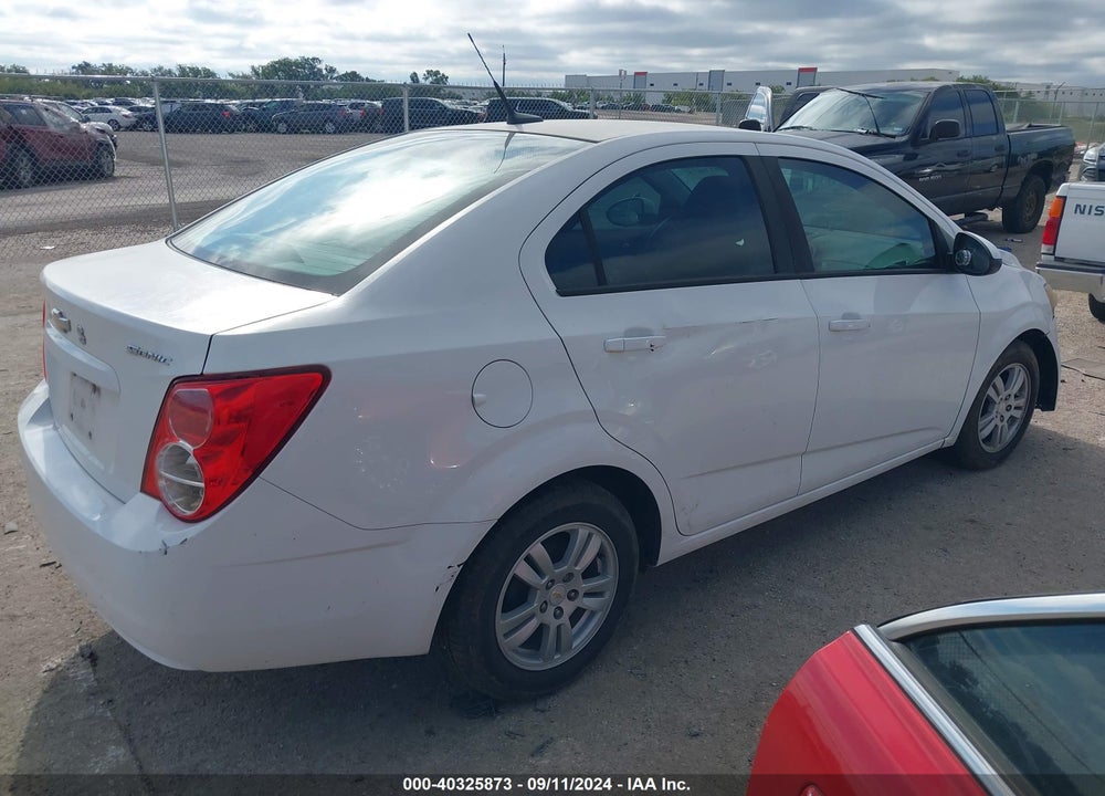 2012 CHEVROLET SONIC 2LS VIN: 1G1JA5SH8C4188077