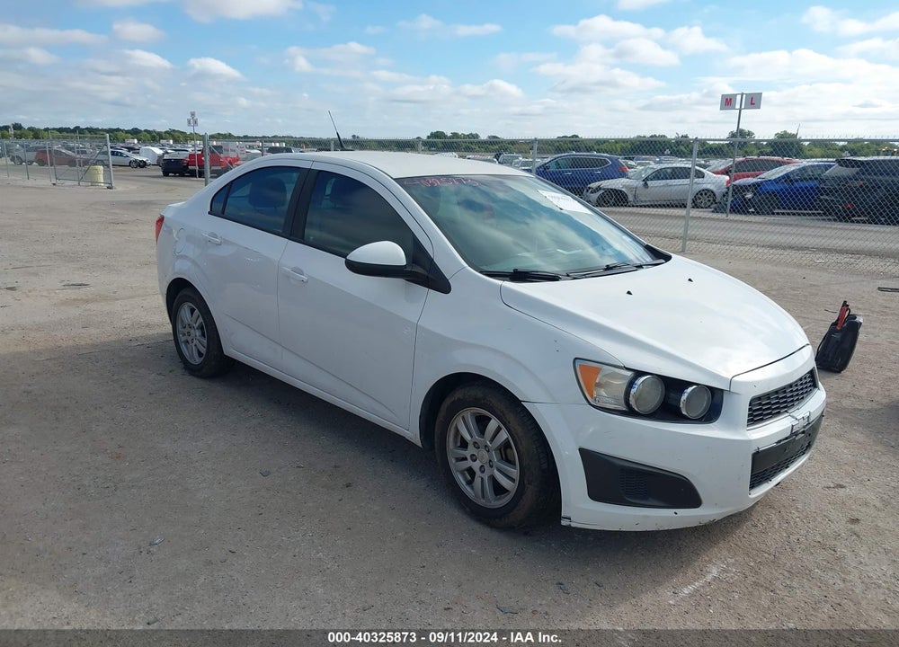 2012 CHEVROLET SONIC 2LS VIN: 1G1JA5SH8C4188077