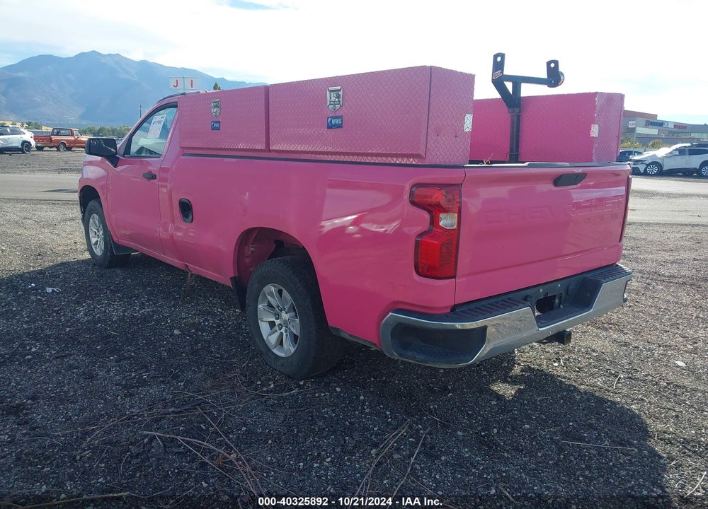2020 CHEVROLET SILVERADO 1500 2WD REGULAR CAB LONG BED WT VIN: 3GCNWAEF3LG264451