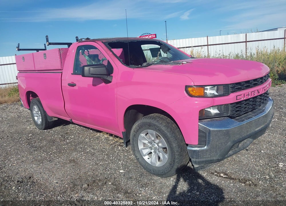2020 CHEVROLET SILVERADO 1500 2WD REGULAR CAB LONG BED WT VIN: 3GCNWAEF3LG264451