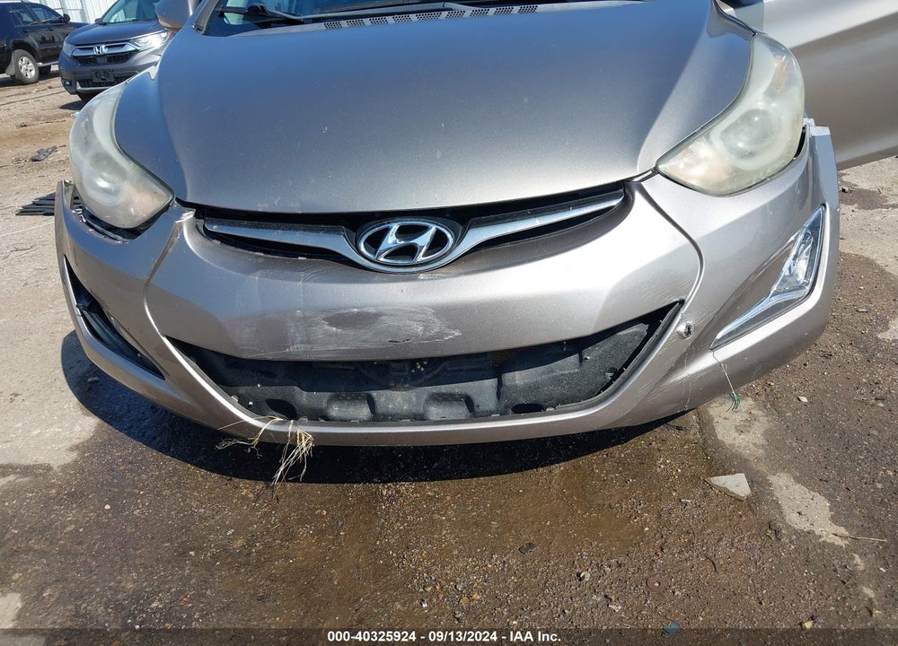 2014 HYUNDAI ELANTRA LIMITED VIN: 5NPDH4AE4EH506971