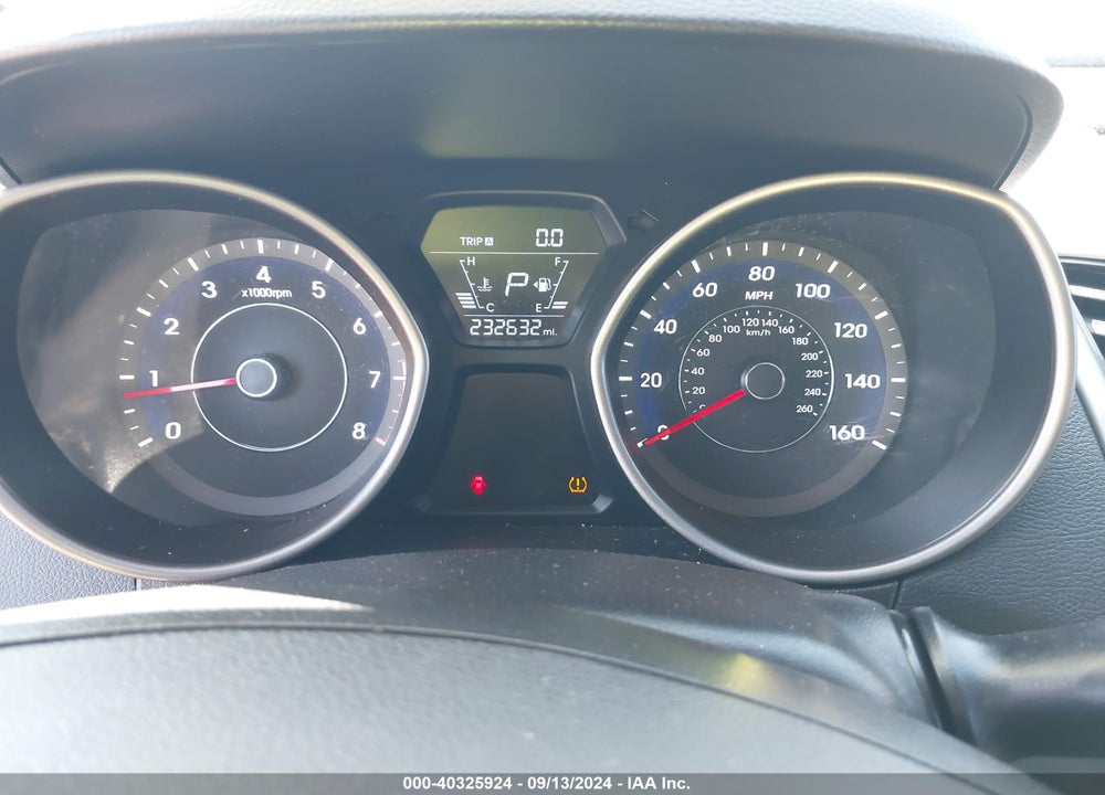 2014 HYUNDAI ELANTRA LIMITED VIN: 5NPDH4AE4EH506971