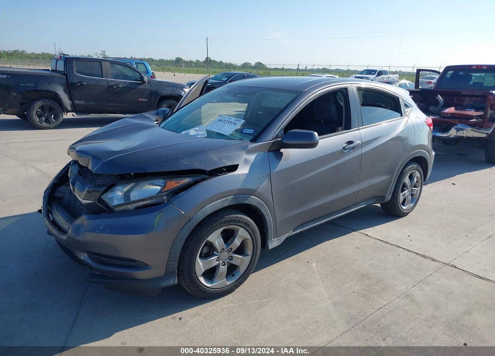 2018 HONDA HR-V LX VIN: 3CZRU5H31JM710511