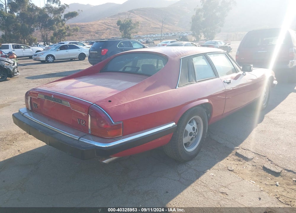1986 JAGUAR XJS VIN: SAJNV5849GC129599