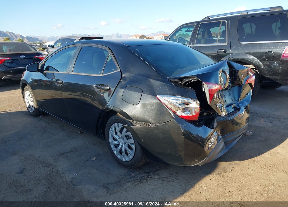 2017 TOYOTA COROLLA LE VIN: 2T1BURHE4HC962059