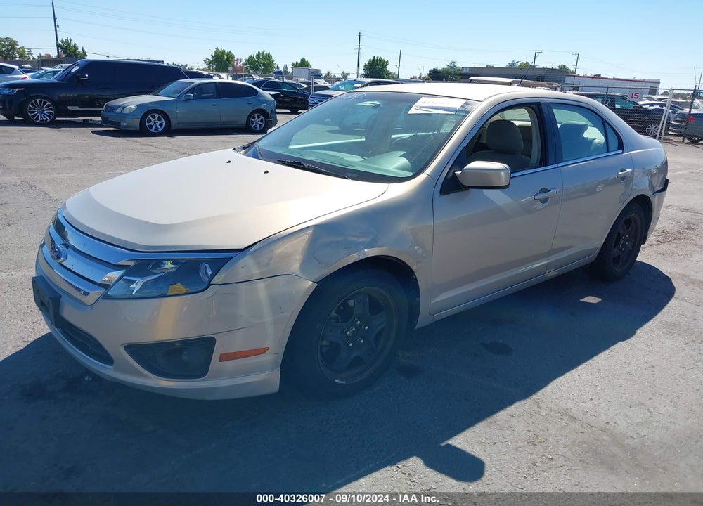 2010 FORD FUSION SE VIN: 3FAHP0HG7AR218525