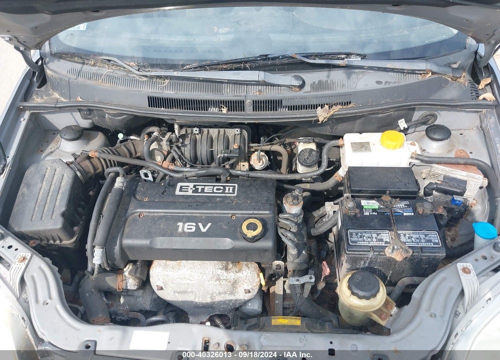 2007 CHEVROLET AVEO LT VIN: KL1TG566X7B071942