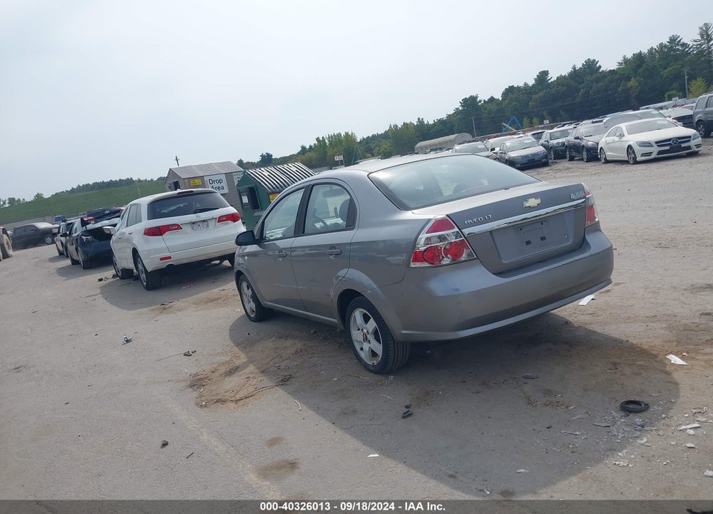 2007 CHEVROLET AVEO LT VIN: KL1TG566X7B071942