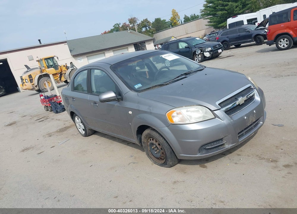 2007 CHEVROLET AVEO LT VIN: KL1TG566X7B071942