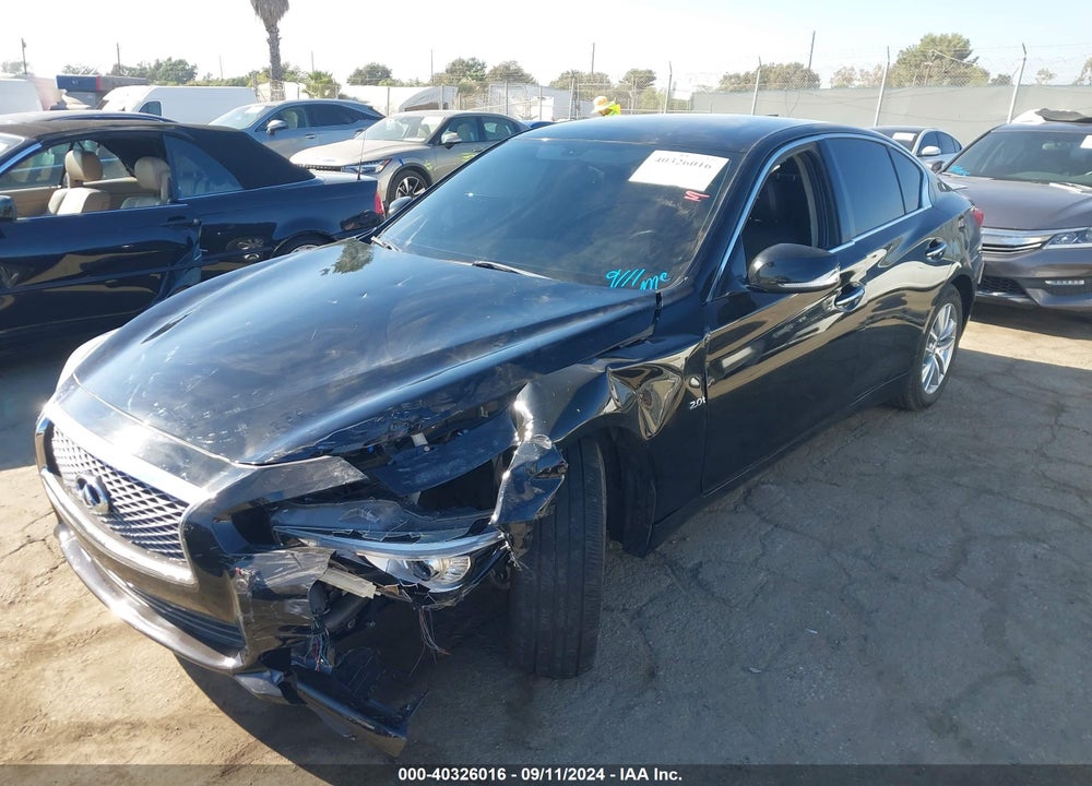 2017 INFINITI Q50 2.0T BASE VIN: JN1CV7AP5HM642191