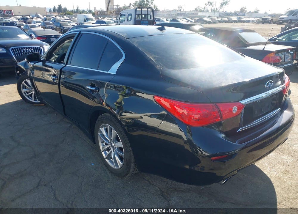 2017 INFINITI Q50 2.0T BASE VIN: JN1CV7AP5HM642191