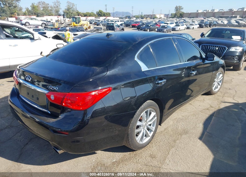 2017 INFINITI Q50 2.0T BASE VIN: JN1CV7AP5HM642191