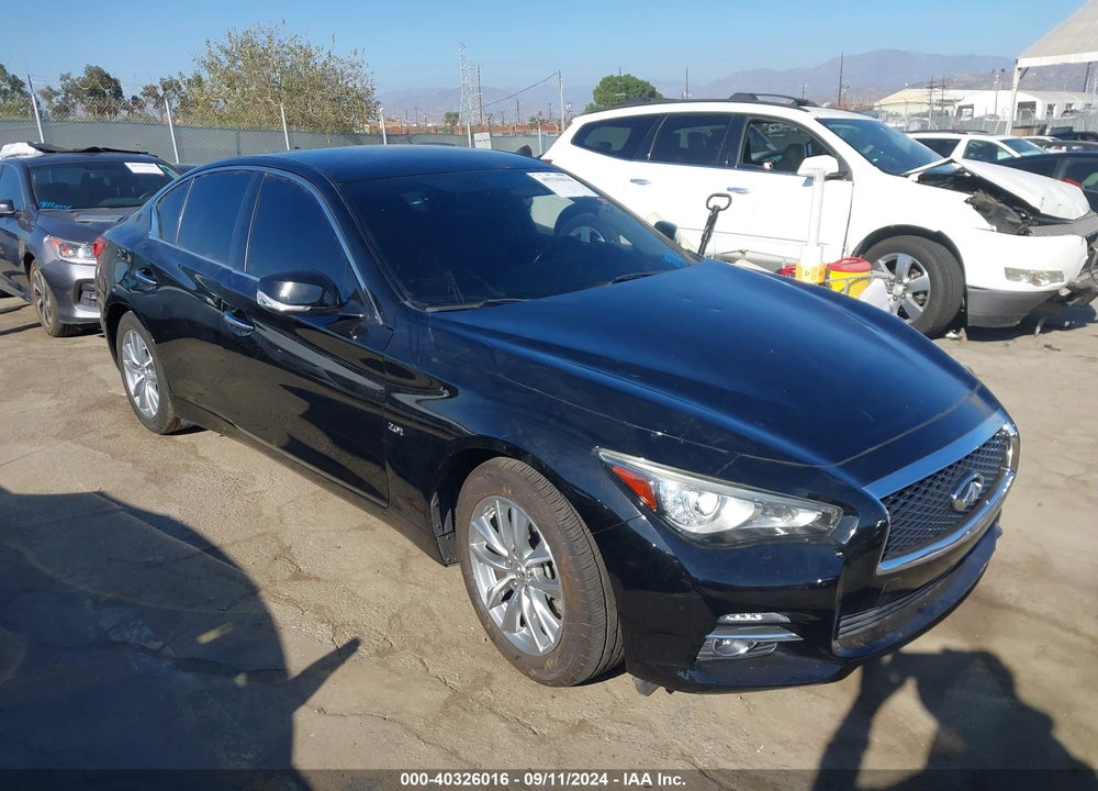 2017 INFINITI Q50 2.0T BASE VIN: JN1CV7AP5HM642191