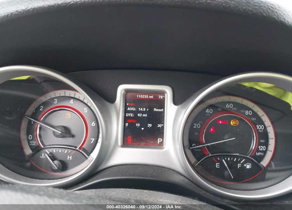 2014 DODGE JOURNEY SXT VIN: 3C4PDDBG0ET302144
