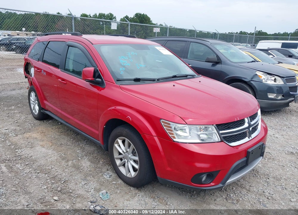 2014 DODGE JOURNEY SXT VIN: 3C4PDDBG0ET302144