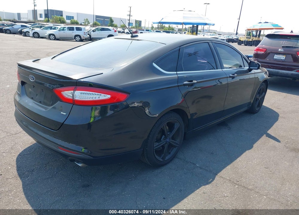 2016 FORD FUSION SE VIN: 3FA6P0H71GR195677