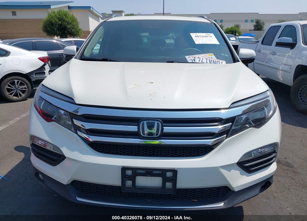 2016 HONDA PILOT TOURING VIN: 5FNYF6H95GB097425