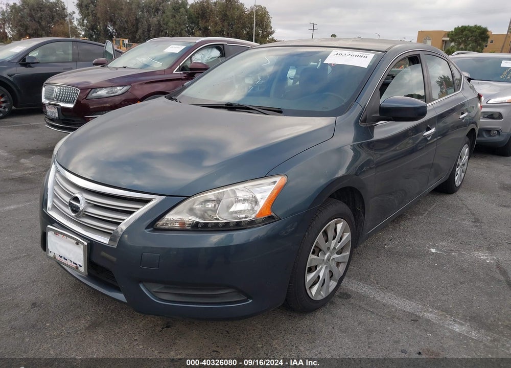 2014 NISSAN SENTRA SV VIN: 3N1AB7AP6EY220858