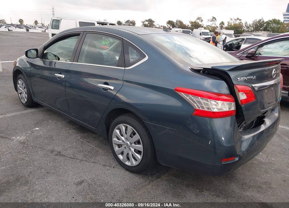 2014 NISSAN SENTRA SV VIN: 3N1AB7AP6EY220858