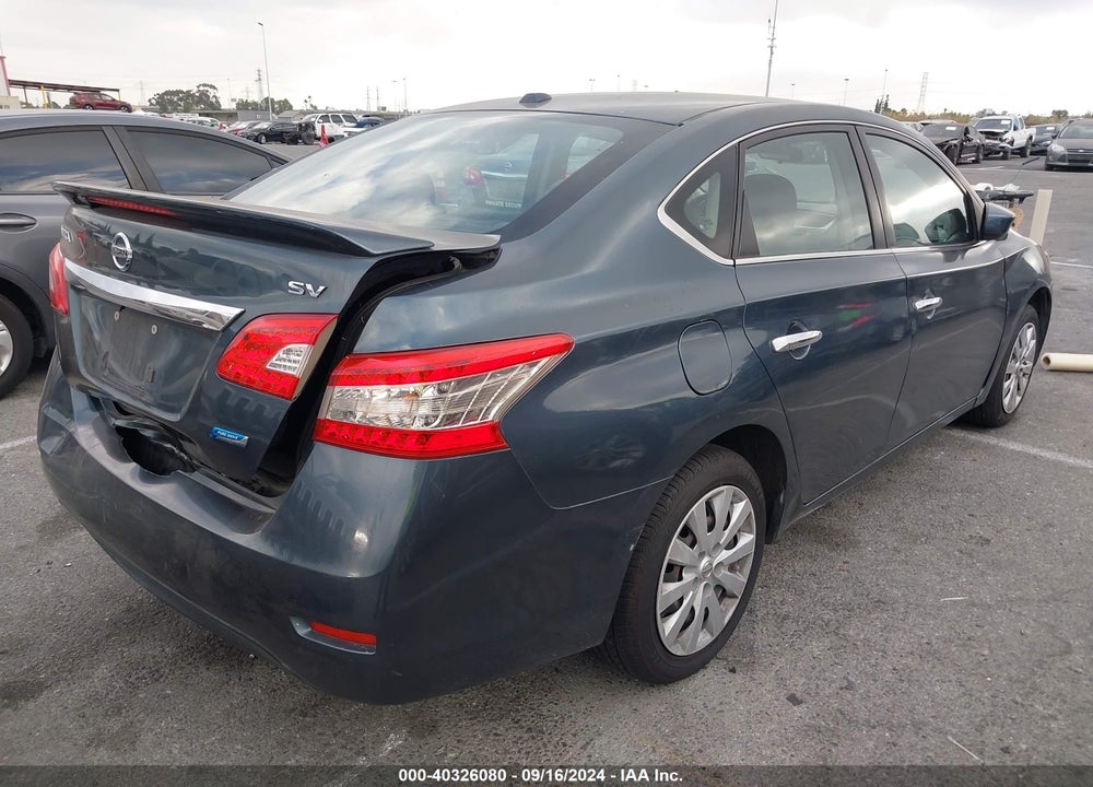 2014 NISSAN SENTRA SV VIN: 3N1AB7AP6EY220858