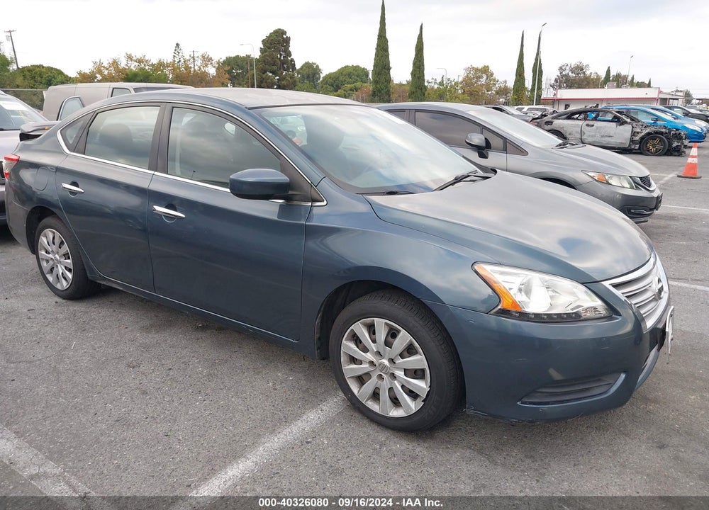 2014 NISSAN SENTRA SV VIN: 3N1AB7AP6EY220858