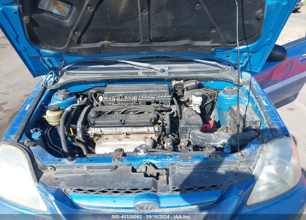 2004 KIA RIO VIN: KNADC125446327637