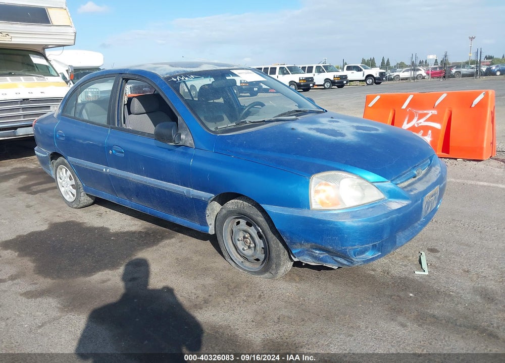 2004 KIA RIO VIN: KNADC125446327637