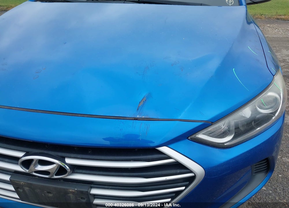 2017 HYUNDAI ELANTRA SE VIN: 5NPD74LF0HH112400