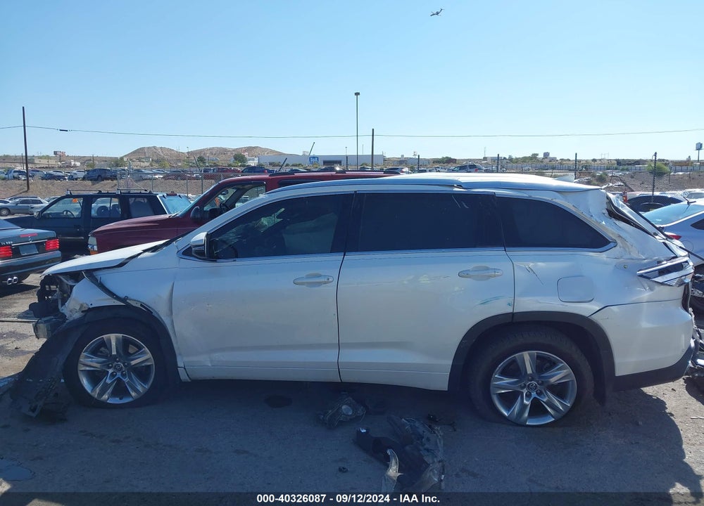2019 TOYOTA HIGHLANDER LIMITED VIN: 5TDDZRFH7KS970825
