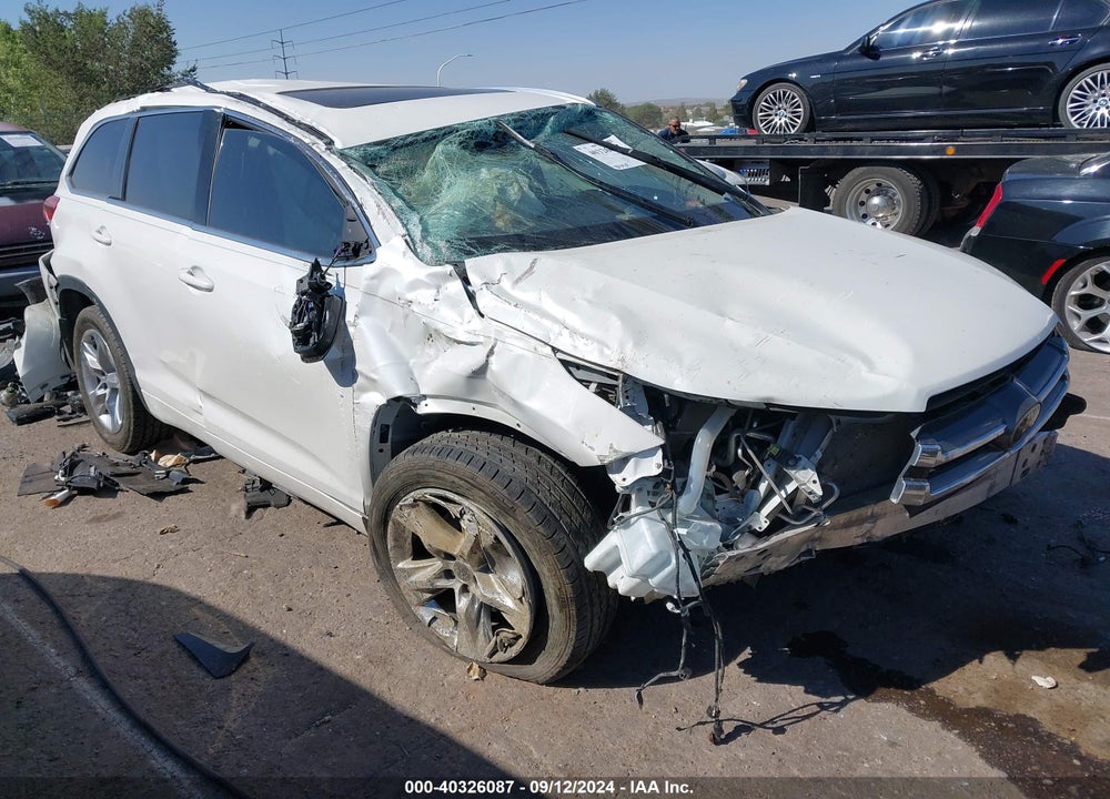 2019 TOYOTA HIGHLANDER LIMITED VIN: 5TDDZRFH7KS970825