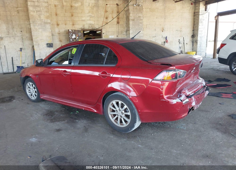 2010 MITSUBISHI LANCER ES VIN: JA32U2FU3AU027799