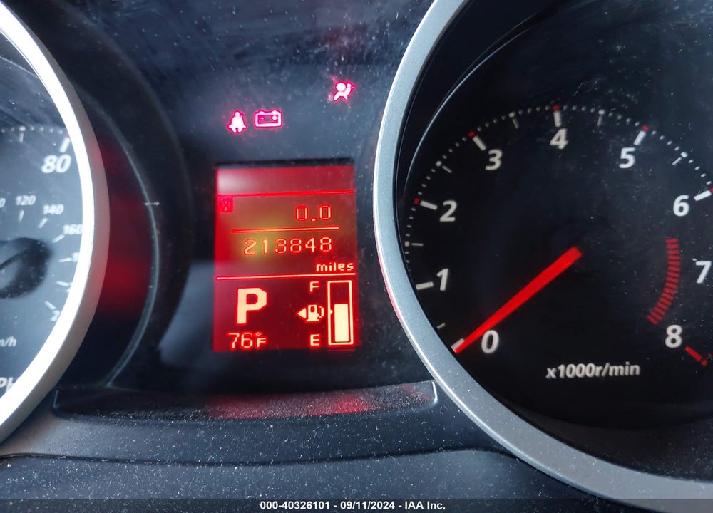 2010 MITSUBISHI LANCER ES VIN: JA32U2FU3AU027799